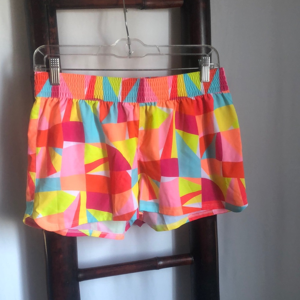 Colorful Geometric Women's Shorts